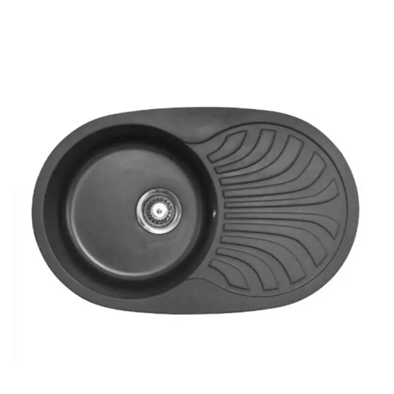 Biztonságos fizetés Venera Plus XGranit Fekete mosogató 780x500/190mm 129067