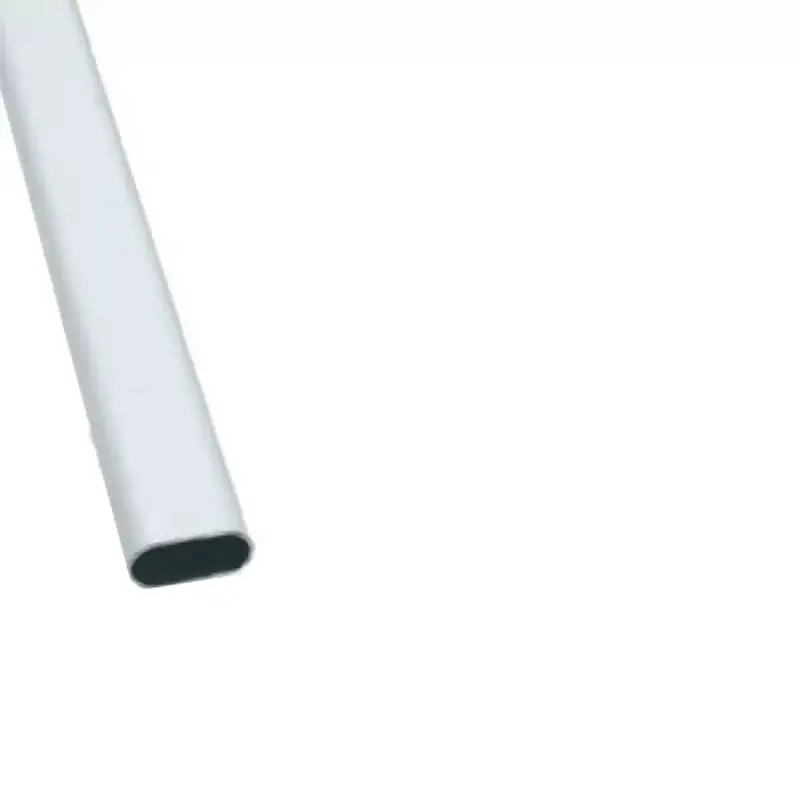 Fém vállfatartó rúd FEHÉR mándli fém 13103.001 ovális 3000x30x15/0,7mm Exkluzív ajánlat
