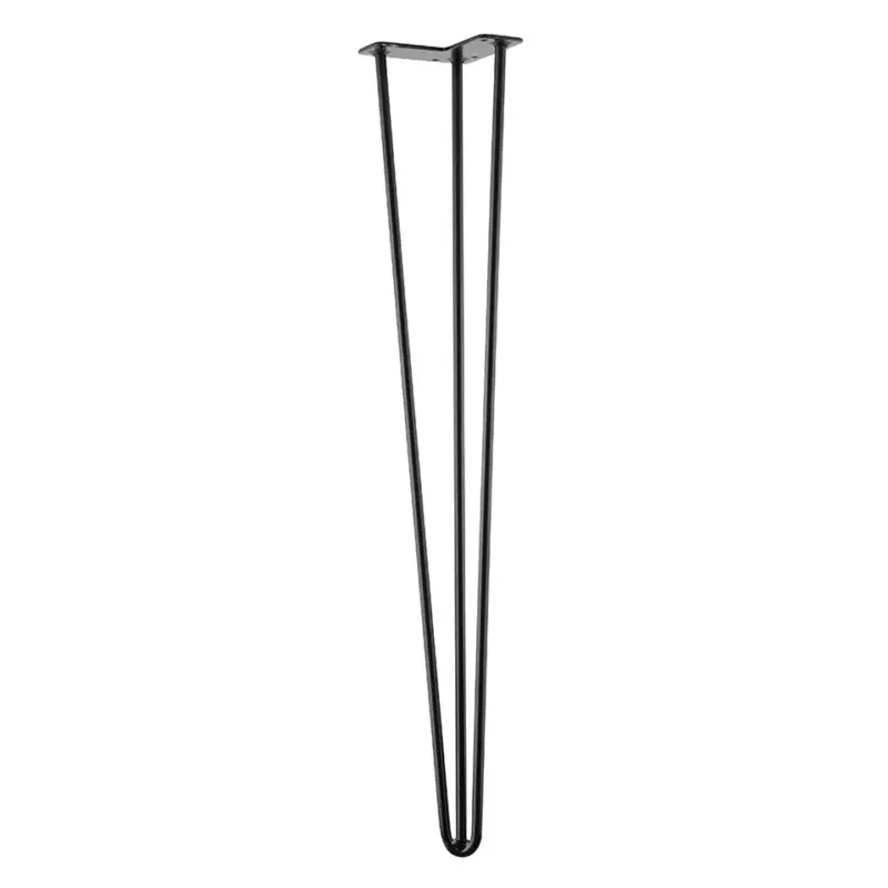 Azonnal elérhető Asztalláb Drót 710mm Fekete STRONG 4db/grn