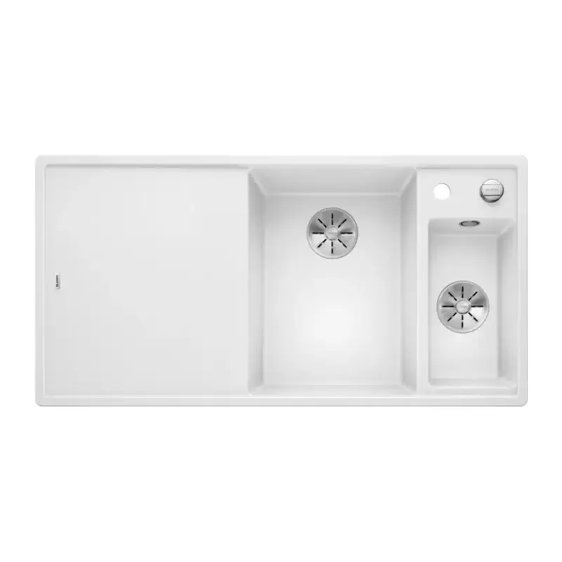 Árcsökkenés BLANCO AXIA III 6 S jobb fehér fa tart. 523466