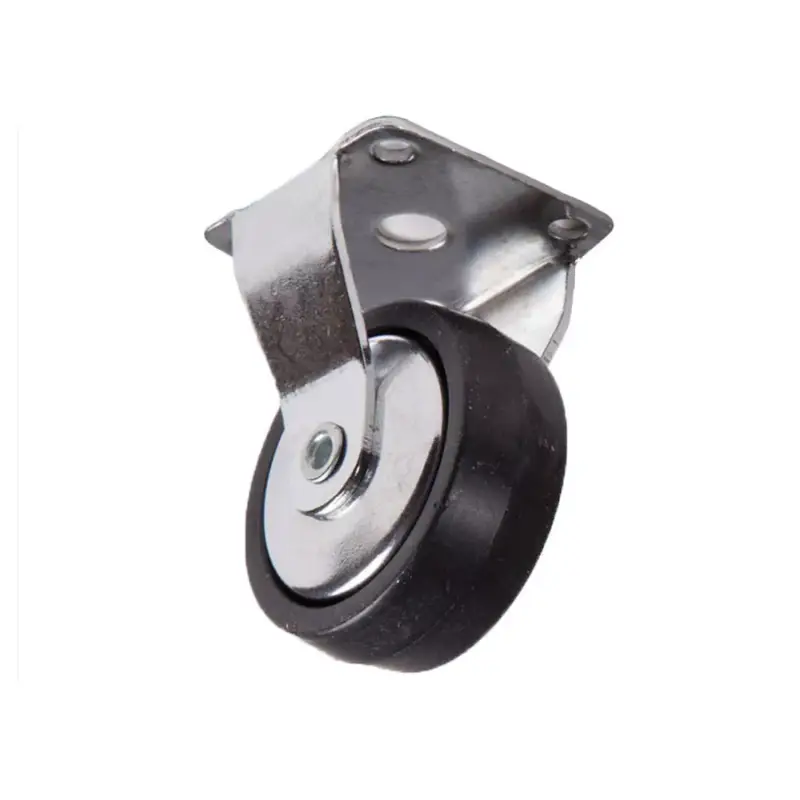 Bútorgörgő 40mm Fix Talpas 222/N.40 fém középpel 15kg Fekete Korlátozott ajánlat