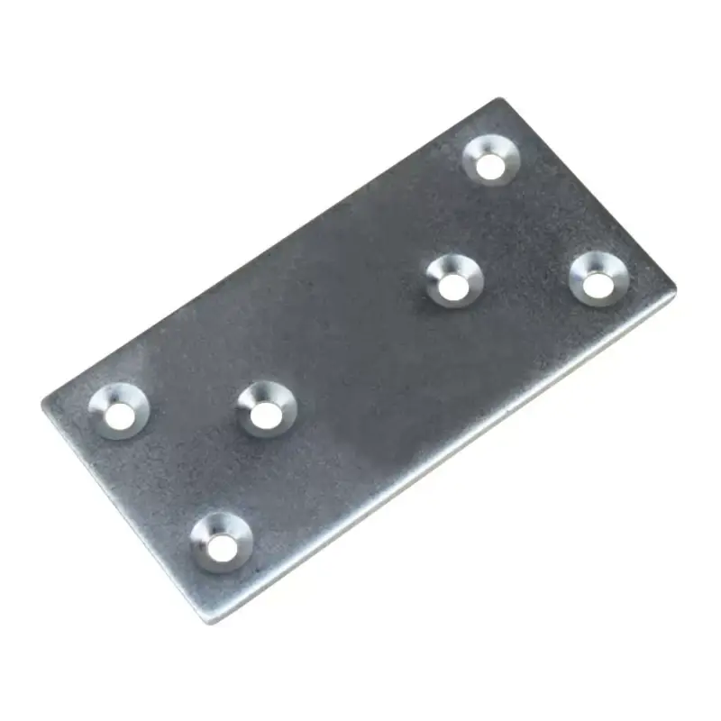 Vas egyenes 6 furatos 100x50mm Outlet