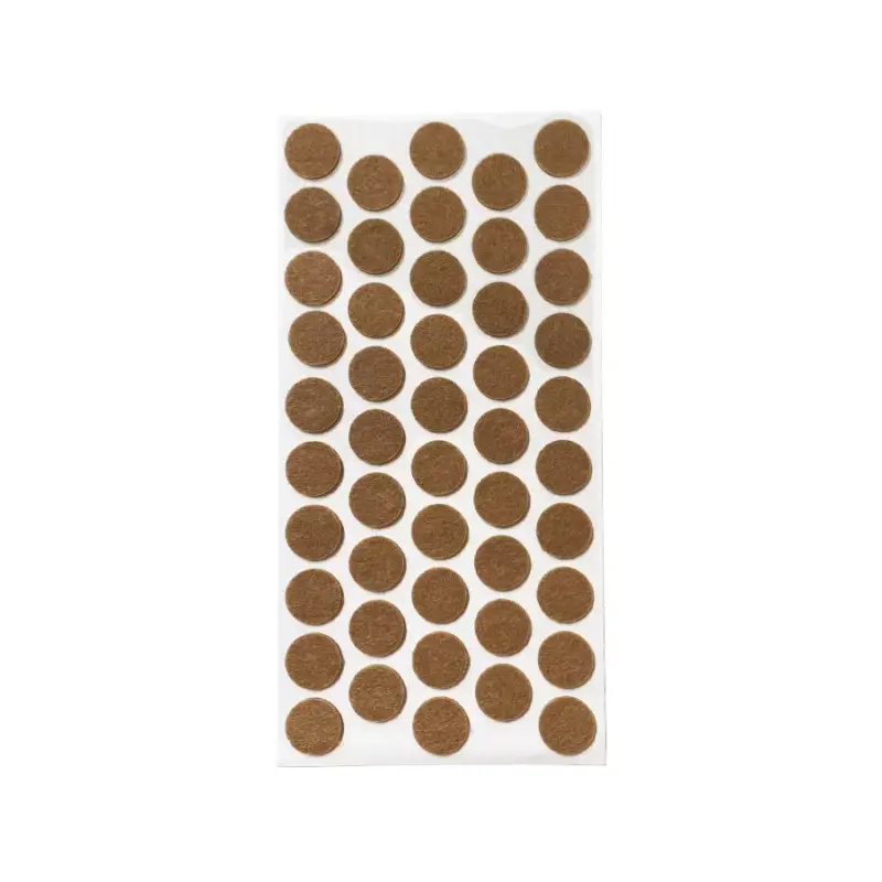 Öntapadós padlóvédő Átm.: 20x3mm; 50db/levél Natúr Bestseller