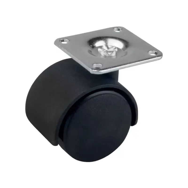 Expressz kézbesítés Bútorgörgő 40mm Talpas 25kg Fekete