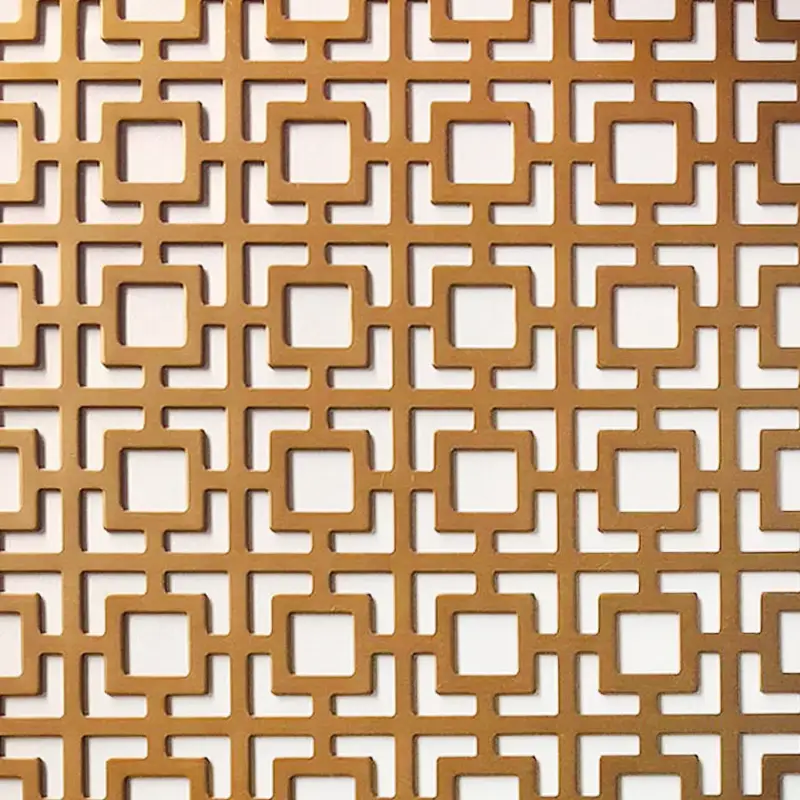 Perforált lemez BAL 05 Bronz 1000x500mm Utolsó esély