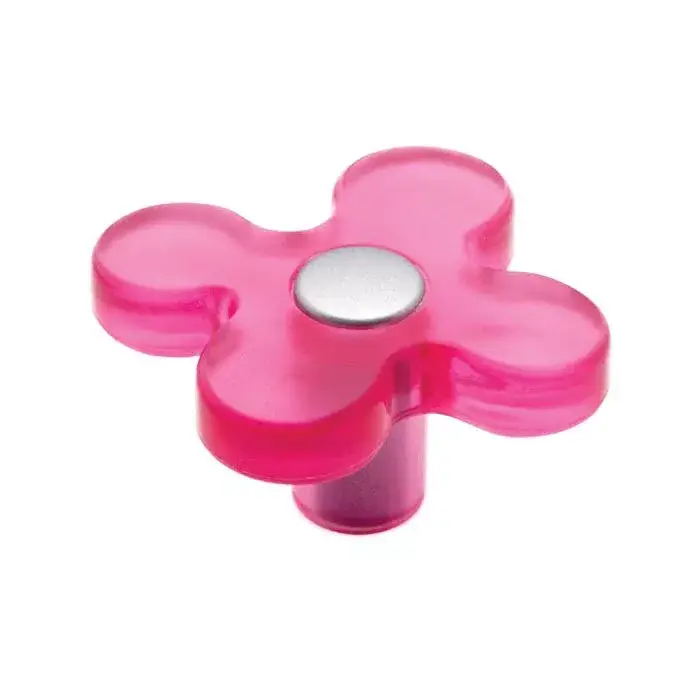 Fogantyú 8116-50 Átm.:50 Rózsaszín Áttetsző-Alumínium Biztonságos vásárlás