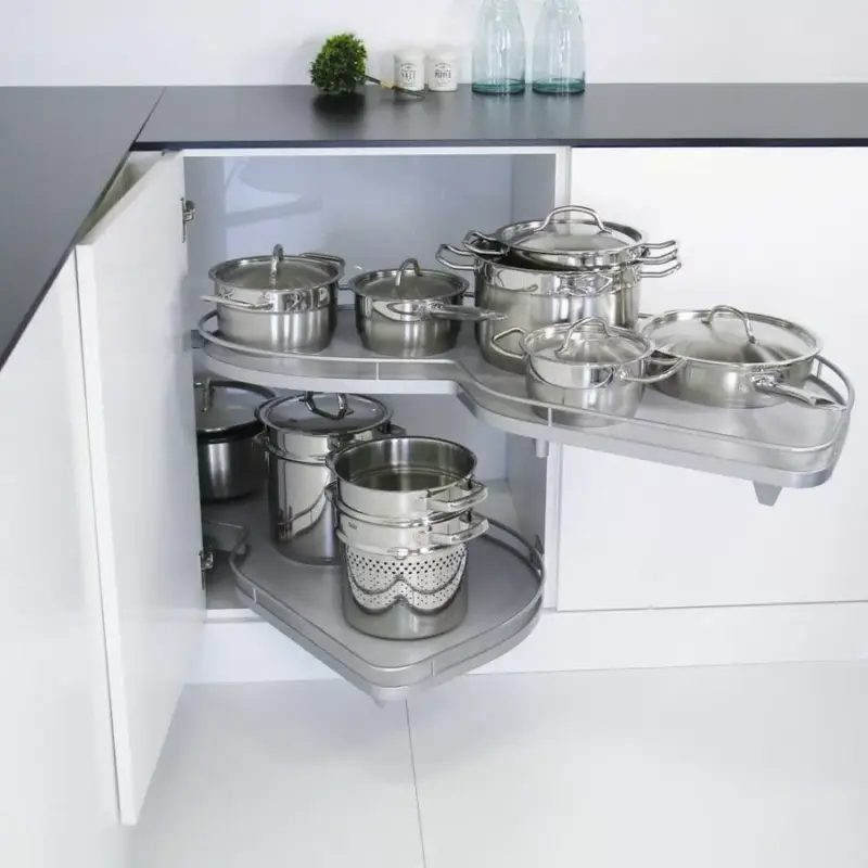 Utolsó esély Kesseböhmer LeMans II ARENAplus Classic 600mm Jobbos, tengellyel, 25kg/polc Szürke