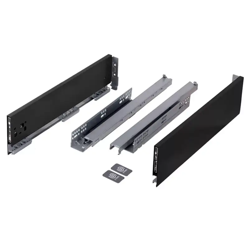 StrongMax-16 fiókrendszer H121-400mm Fekete KIFUTÓ !!! Szuper ajánlat