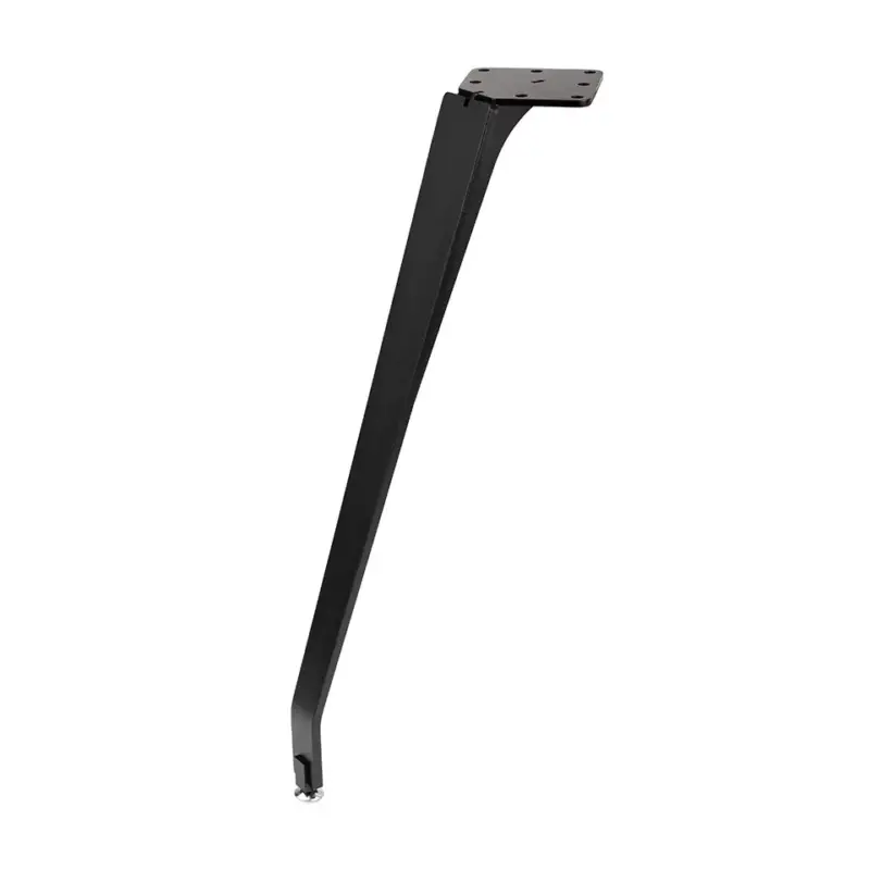 Végkiárusítás Asztalláb MILADESIGN Ferde Fekete ET N42026 420mm 4db/grn