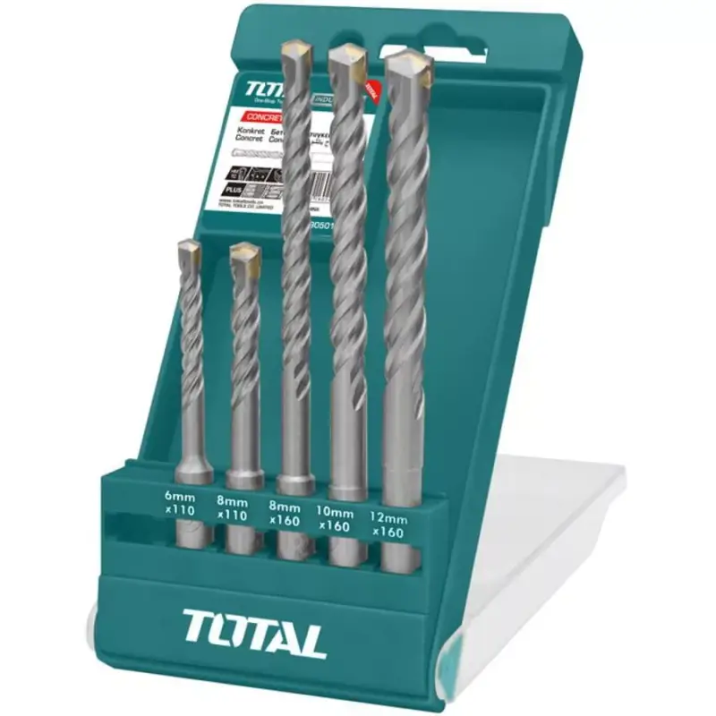 TOTAL SDS-Plus 5db-os Fúrókészlet / INDUSTRIAL Akció