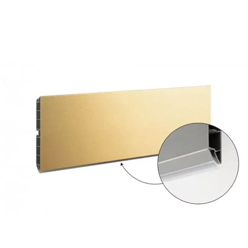 Olcsó Lábazat előlap SCILM 100x4000mm Csiszolt Arany