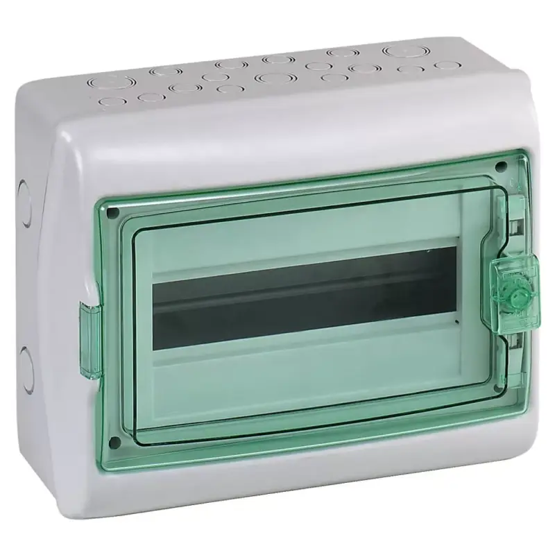 Schneider KAEDRA Kiselosztó, átlátszó ajtó, falon kívüli, 1x12 modul, szürke, 13431 Árengedmény