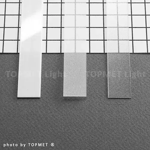 Topmet TM-takaró profil Flat profilhoz befűzős transzparens 2000mm(H) 23080016 Korlátozott ajánlat