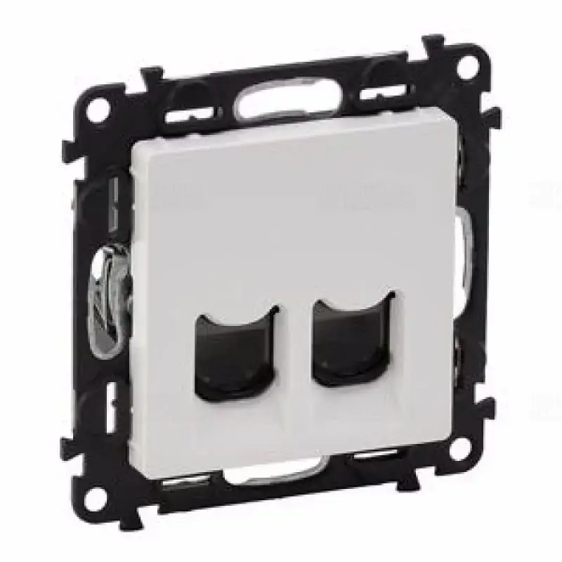 Legrand Valena Life 2xRJ45 Cat. 5e FTP csatlakozóaljzatfehér, Legrand 753154 Rendeld meg most