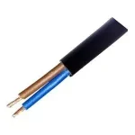 MT kábel 2x0,75mm2 fekete PVC köpenyes réz erű sodrott H03VVH2-F (MTL) Kiárusítás