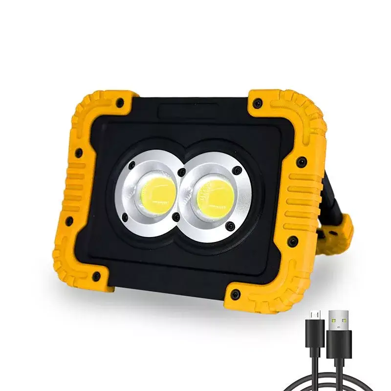 Ajánlat LED reflektor 20W 6500K hordozható 1000lm, IP54, akkumulátoros DEL1554 Delux
