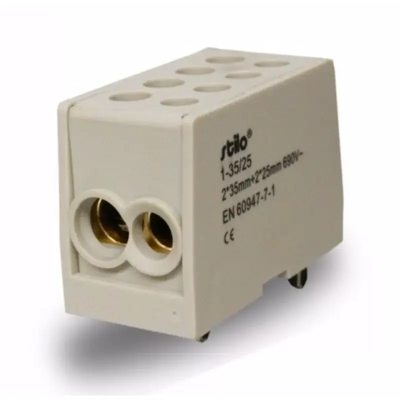 Fővezeték sorkapocs 2x 35/2x25mm2 szürke HLAK 35-1/2, STI287 Stilo Gyors szállítás