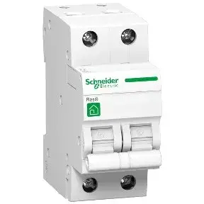 Kismegszakító R9F14216 2-C 16A RESI9 2 pólusú Schneider Gyors szállítás
