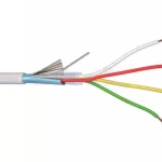Azonnal elérhető Riasztókábel alarm vezeték 4x0,22 mm2 CCA fehér (100) 65V (YYSch) Corvin