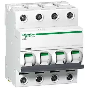 Schneider C13 kismegszakító ACTI9 iC60N, 4P, C, 13A A9F04413 13A 4 pólusú Kedvezmény
