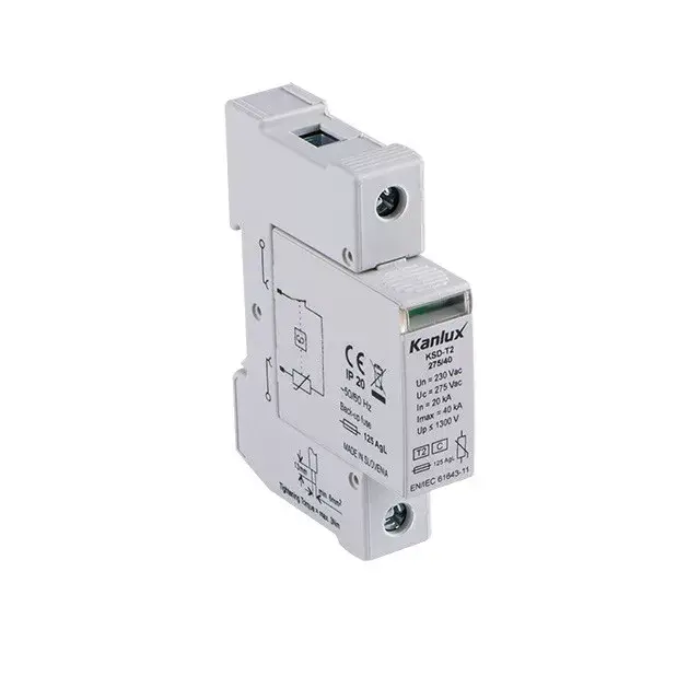 Kanlux 23130 KSD-T2 275/40 1P túlfeszültség korlátozó, sorolható 1 pólusú Árcsökkenés