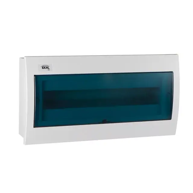 Biztonságos fizetés Kanlux 23619 KDB-F18T süllyesztett elosztódoboz 1 sor 18 modul