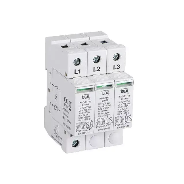 Szuper akció Kanlux 23921 KSD-T1T2 275/180 3P túlfeszültség korlátozó