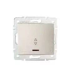 Kanlux 24786 DOMO 01-1140-203 krém jelzőfényes alternatív kapcsoló Olcsó