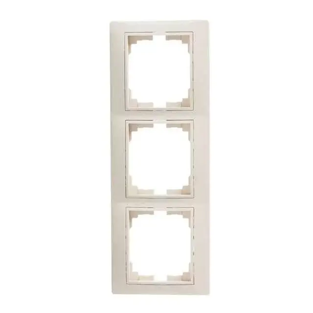 Kanlux 24827 DOMO 01-1530-003 krém hármas keret, függőleges Azonnal elérhető