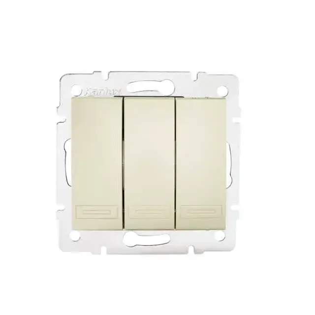 Kanlux 24958 DOMO 01-1090-230 gyöngyház hármas csillárkapcsoló Olcsó