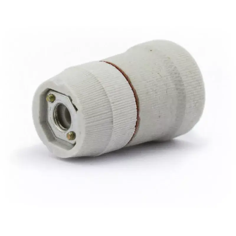 DEL123 Porcelán foglalat E27 10x1 DELUX Csak ma
