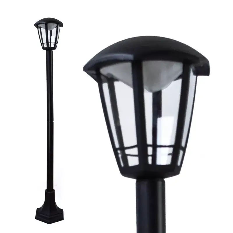 Akciós ár DEL1493 deLux Roby LED kültéri (kerti) lámpa, álló, 8W, IP44, 1m, fekete