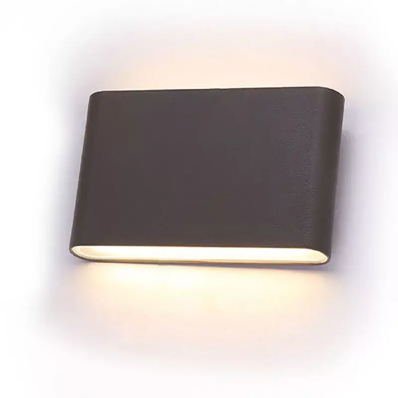 Kata flat kültéri falra szerelhető lámpatest, fekete, LED 2x3W, 4000K, IP54 Delux DEL1552 Ajánlat