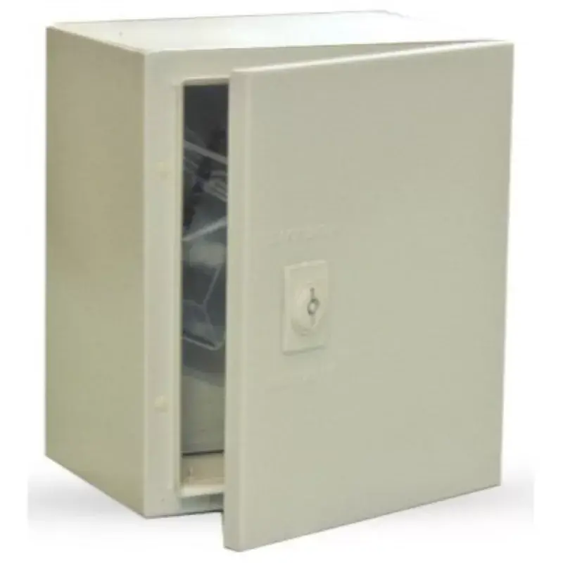 Outlet SKY131 Fémszekrény 400x300x200 Skybox MB-4030D200-SDL szerelőlappal