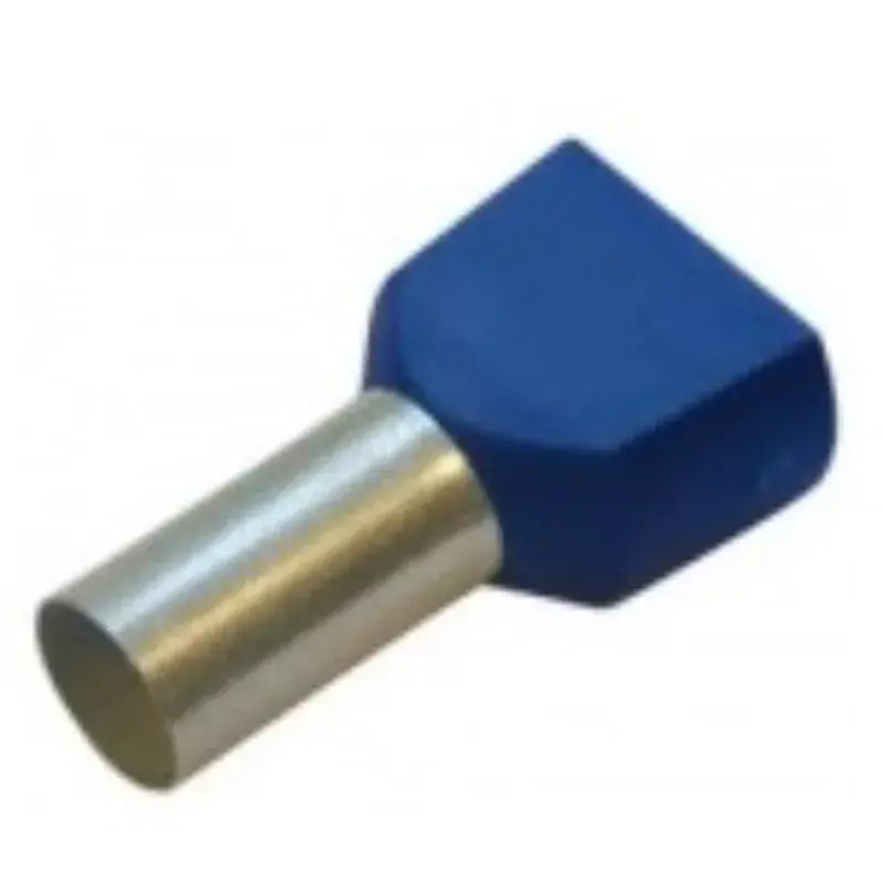 Érvéghüvely iker 2*16/16 kék STI1122 Stilo Azonnal elérhető