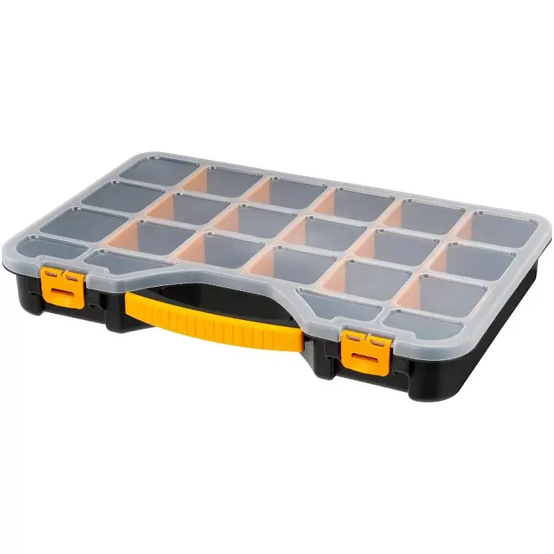 Csak ma STI1596 Stilo rekeszes szortimenter fekete 24" 510x347x71mm