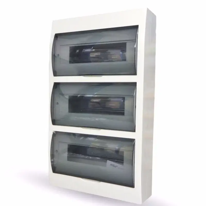 Legkelendőbb STI618 STILO falon kívüli elosztó 3/36-modulos STD6(SURFACE M.)