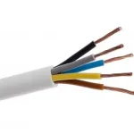 Kedvezményes ár MT kábel 5x4mm2 fehér PVC köpenyes réz erű sodrott H05VV-F (MTK)