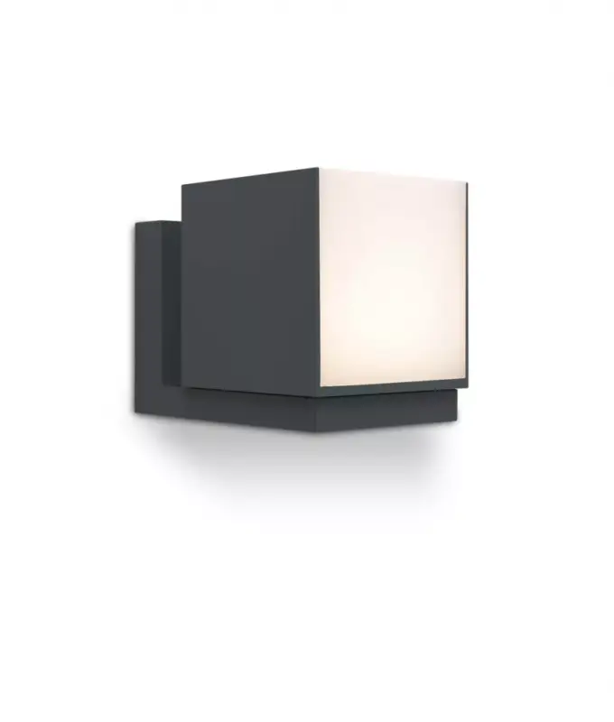 Különleges ajánlat LUTEC CUBA Kültéri fali LED lámpa 12W 3000K 600lm IP54 5193803118