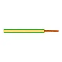 MCU vezeték 1x6mm2 zöld-sárga PVC (100) szigetelésű tömör réz erű M-Cu H07V-U (MCU) Biztonságos fizetés