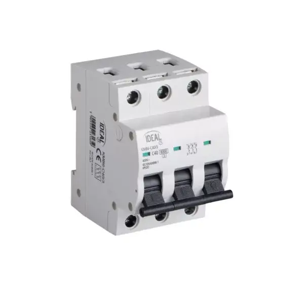 Kanlux 23165 KMB6-C40/3 kismegszakító, 40A 3 modulos C Korlátozott ajánlat