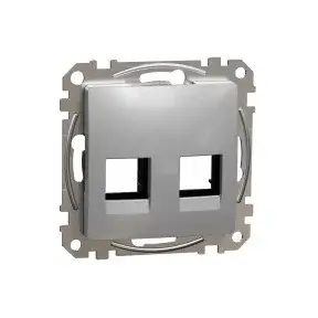 ÚJ SEDNA 2xRJ45 adapter, AMP, MOLEX, KELINE betétekhez, alumínium Schneider SDD113444C Akciós ár