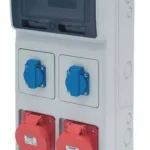 ACQUA doboz 8 modul - 2db házt. - 2db 3P+F 32A (23332) IP44, 6506, Famatel S.A Legkelendőbb