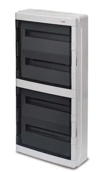 18+18+18+18 modulos falon kívűli elosztószekrény, 639x432x160mm, IP65, 39072, Famatel S.A Akciós ár