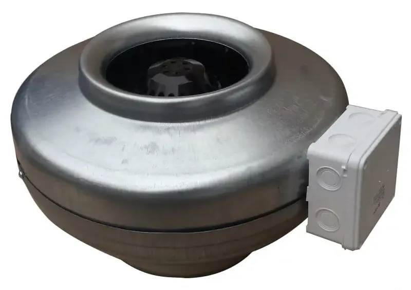 Szezonális akció WK 125 Csőventilátor, rozsdamentes acél ház,450m3/h, radiális, 007-0097, Dospel