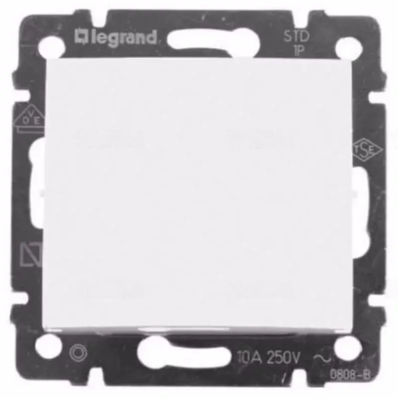 Legrand Valena Life váltókapcsoló 10 AX fehér, Legrand 752106 Akció