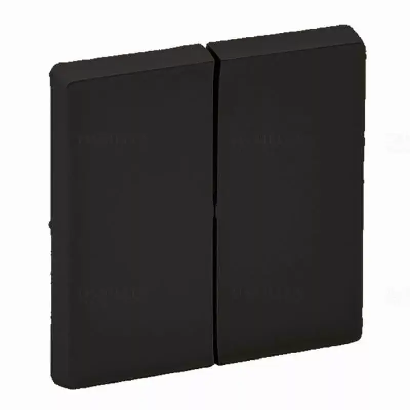 Legrand Valena Life kettős billentyű, fekete, Legrand 756022 Árcsökkenés