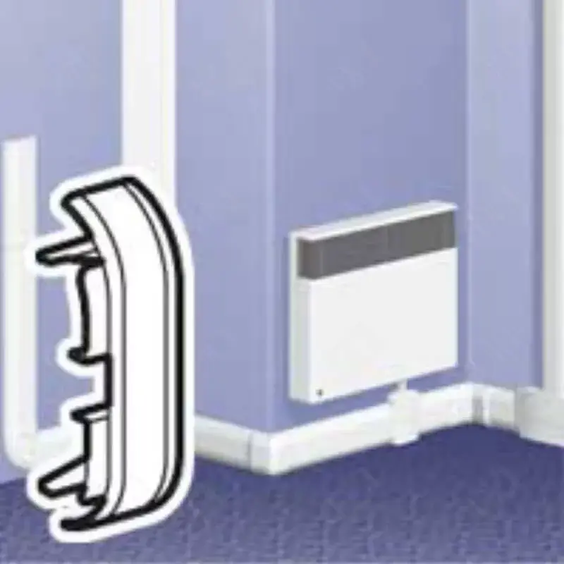 Legrand DLP padlószegély végzáró 80x20 csatornához Legrand 033744 Expressz szállítás