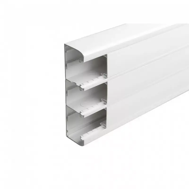 Szuper akció Legrand DLP bepattintható kábelcsatorna, 180 x 50 mm, 3 rekeszes, válaszfallal, 3 x 45 mm-es fedéllel, 2 m, fehér Legrand 075606