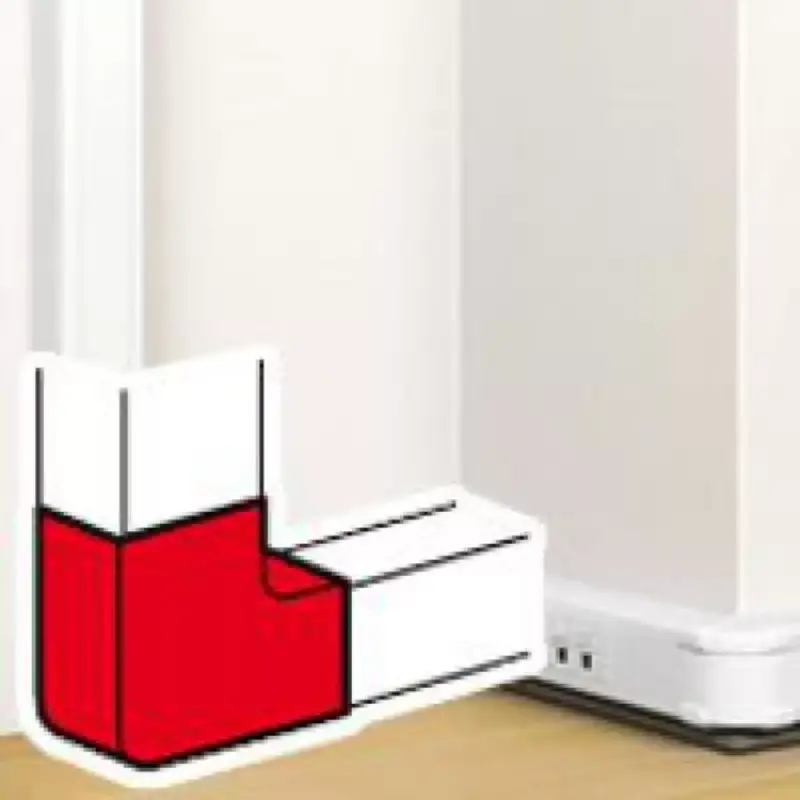 Legrand DLP kanyarelem bepattintható kábelcsatornához, 90°, 105 x 50 mm, fehér Legrand 075642 Exkluzív ajánlat